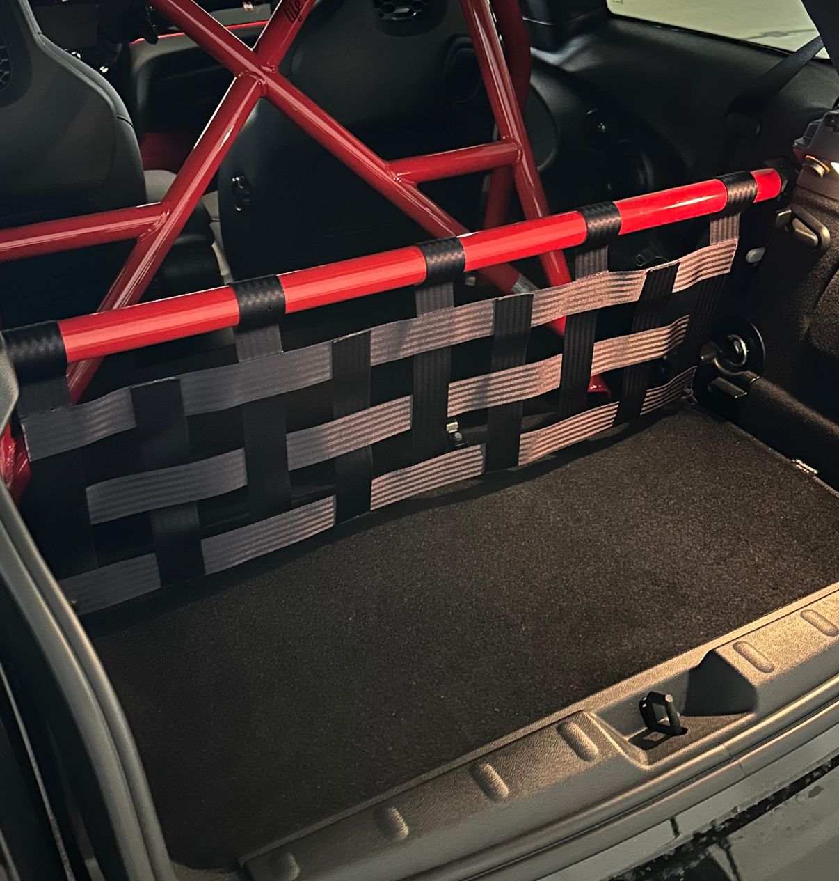 Mini Cooper F56 Clubsport Netz + Teppich Bundle