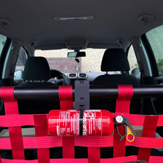 Feuerlöscher mit Halterung für Clubsport Strebe / Überrollbügel / Käfig