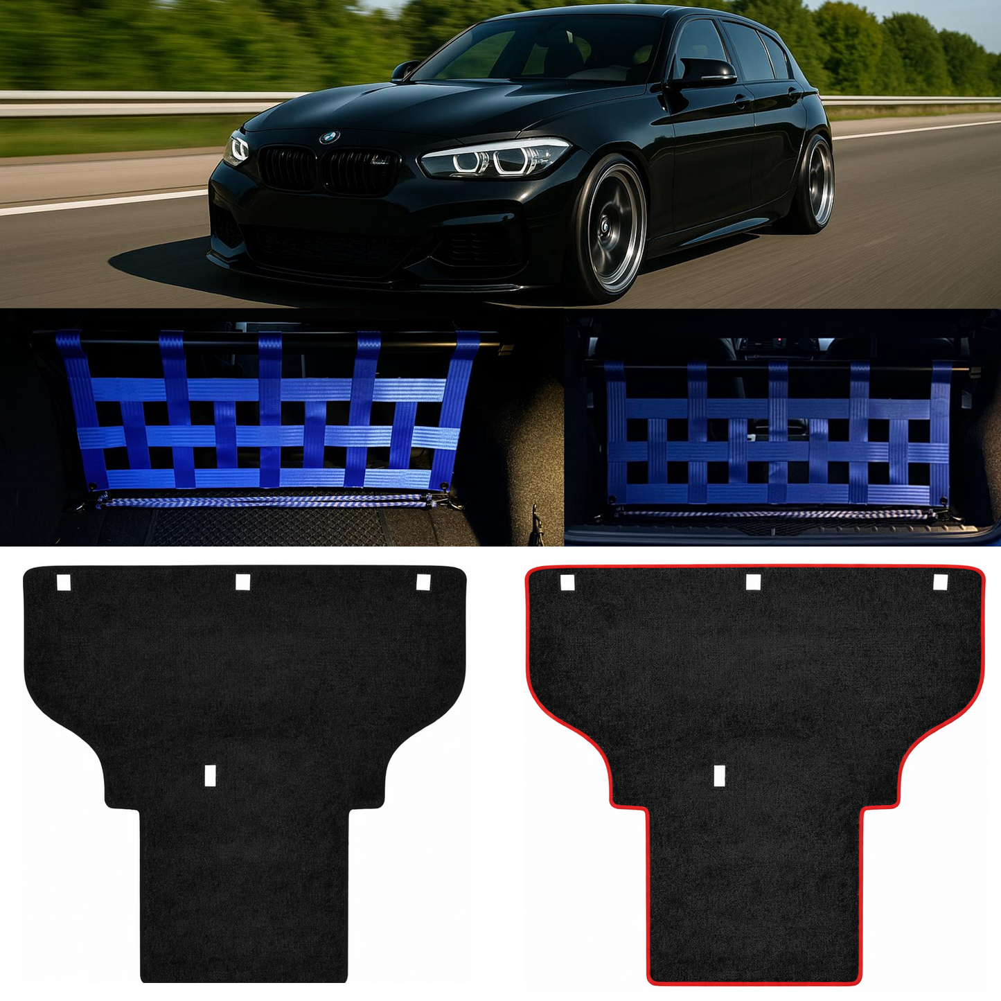 Bmw 1er F20/ F21 Clubsport Netz + Teppich Bundle