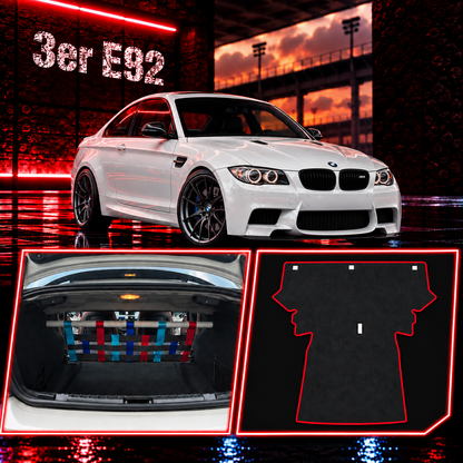 Bmw 3er E92 Clubsport Netz + Teppich Bundle