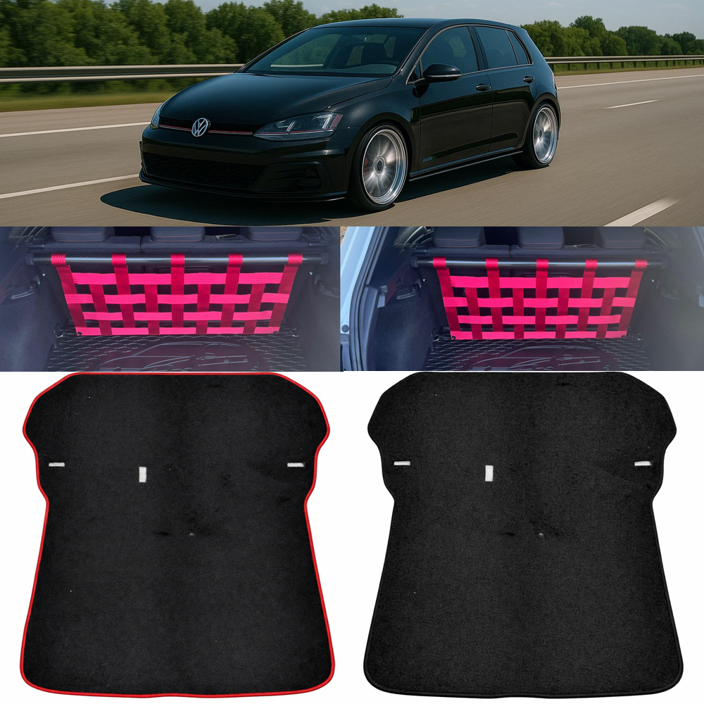 VW Golf 7 Clubsport Netz + Teppich Bundle