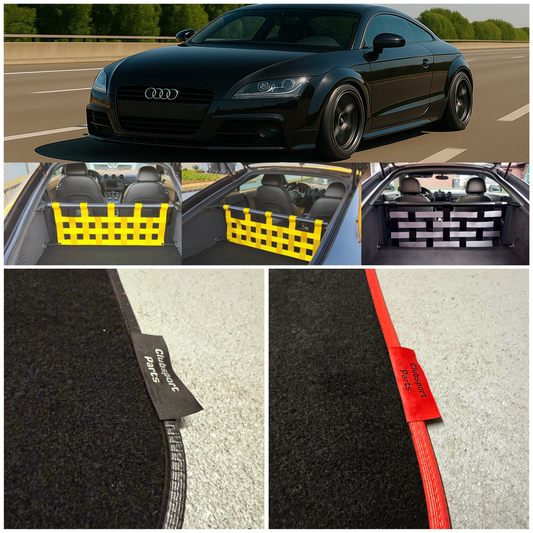 Audi TT 8J Clubsport Netz + Teppich Bundle