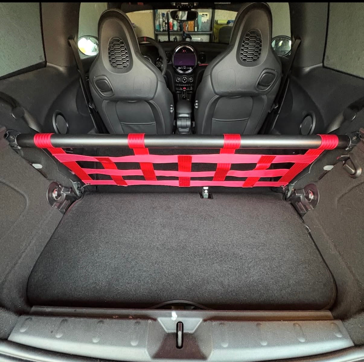 Mini Cooper F56 Clubsport Netz + Teppich Bundle