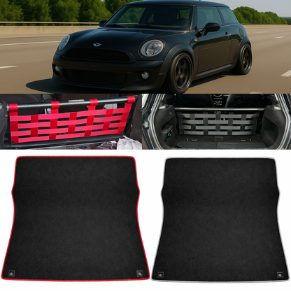 Mini Cooper R56 Clubsport Netz + Teppich Bundle