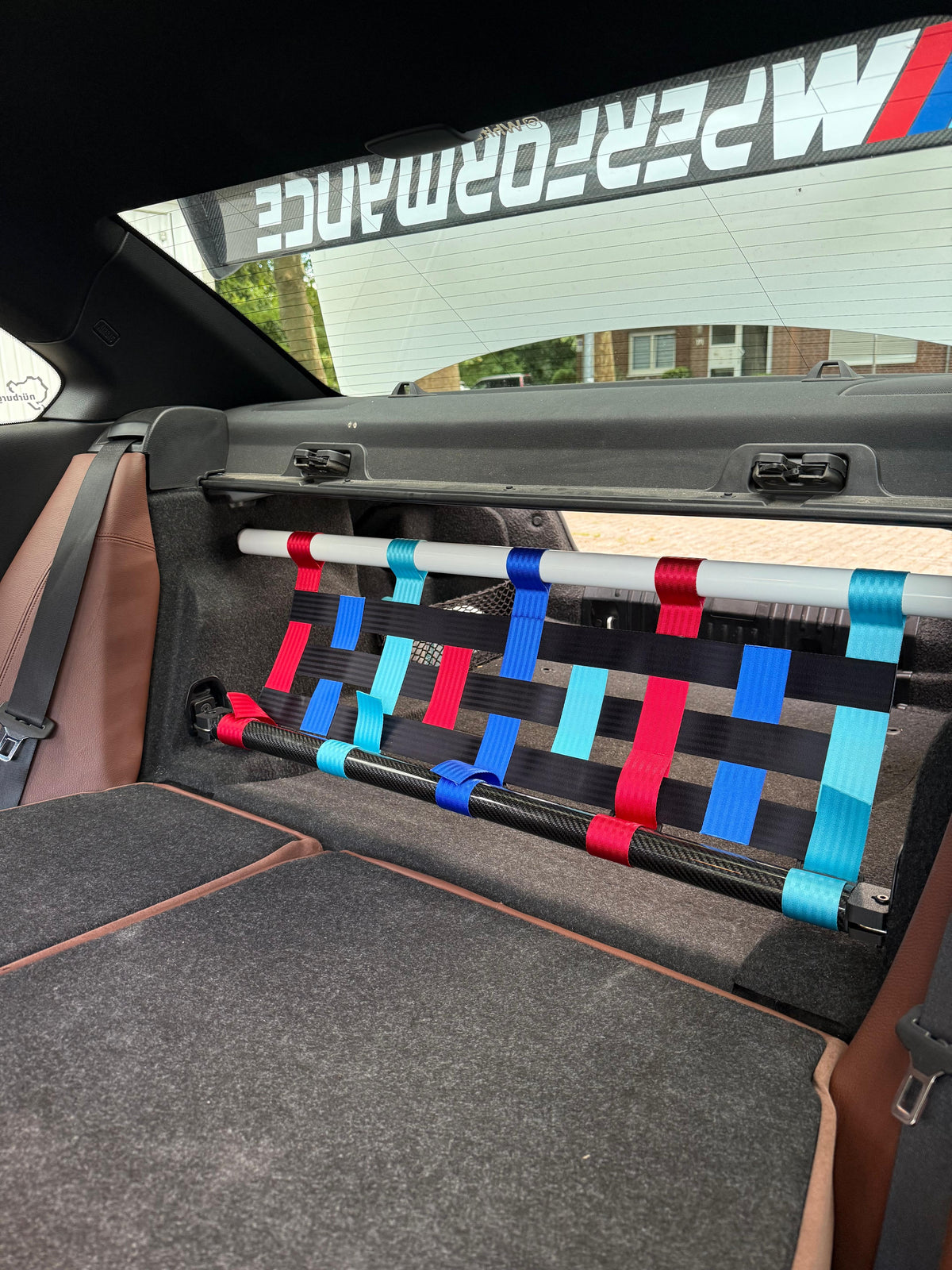 BMW 3er E92 v3 Doppelstrebe mit Netz (Set)