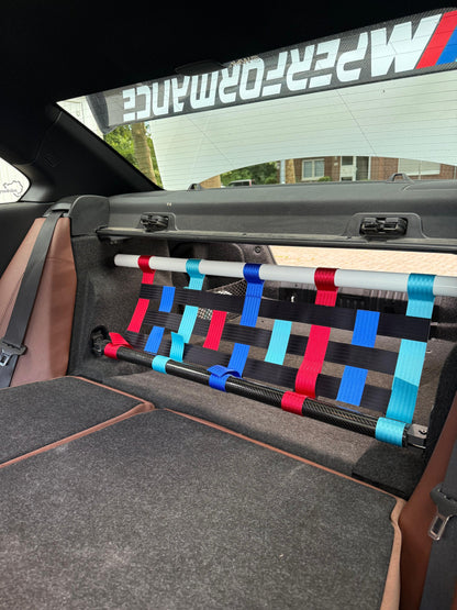 BMW 3er E92 v3 Doppelstrebe mit Netz (Set)
