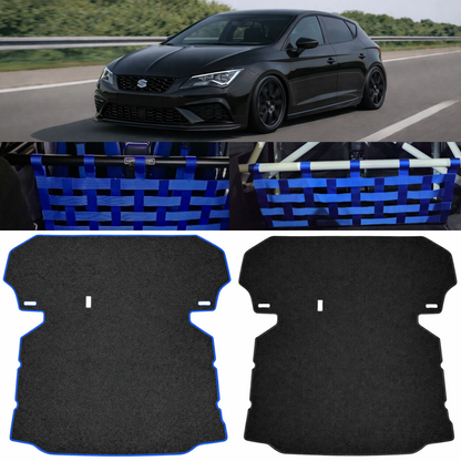 Seat Leon 5F (Cupra) Clubsport Netz + Teppich Bundle
